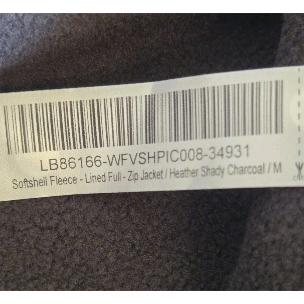 Quince Men's Softshell Fleece-Lined Full-Zip Jacket Heather Shady Sz M NEW! $160 - Picture 13 of 14